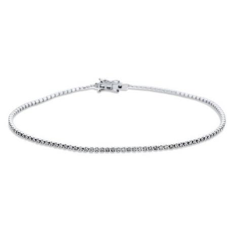 MUAU Schmuck  Bracelet 585/14K or blanc diamant 1.09ct. 