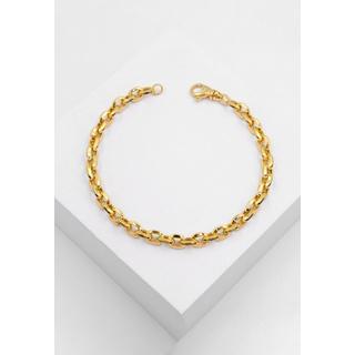 MUAU Schmuck  Bracelet Anker Gelbgold 750, 19cm, 6mm 