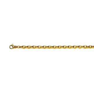 MUAU Schmuck  Bracelet Anker Gelbgold 750, 19cm, 6mm 