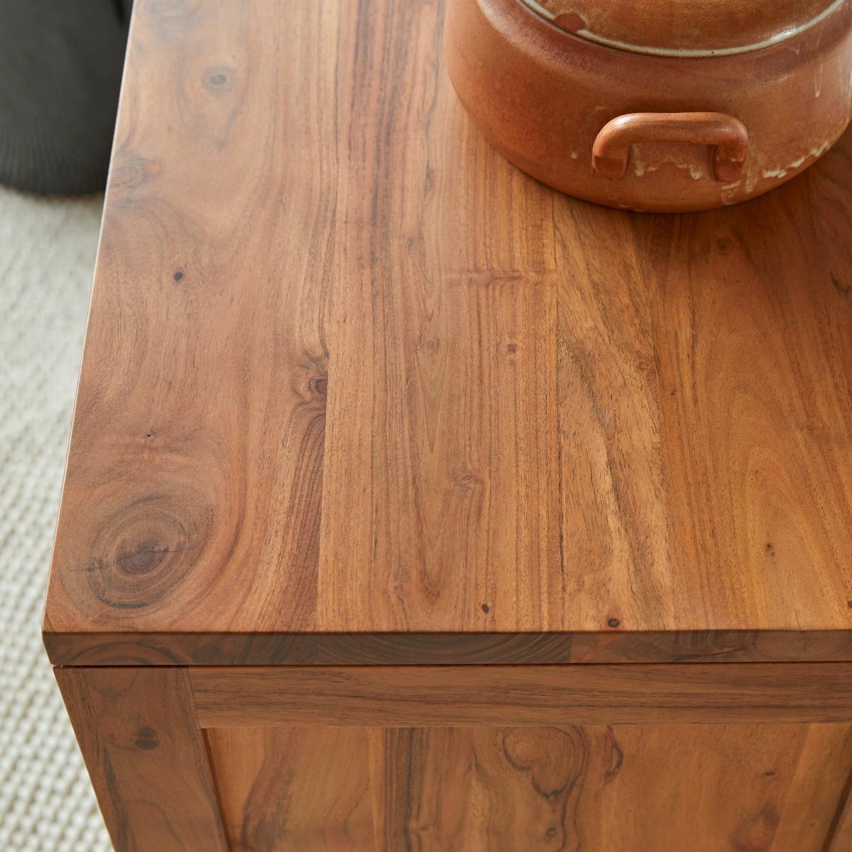 Tikamoon Kommode aus massivem Akazienholz Bonnie  