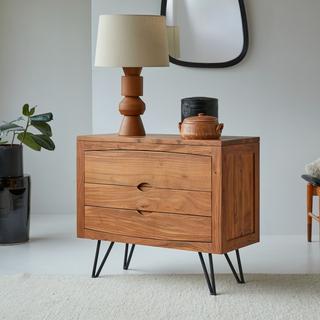 Tikamoon Kommode aus massivem Akazienholz Bonnie  