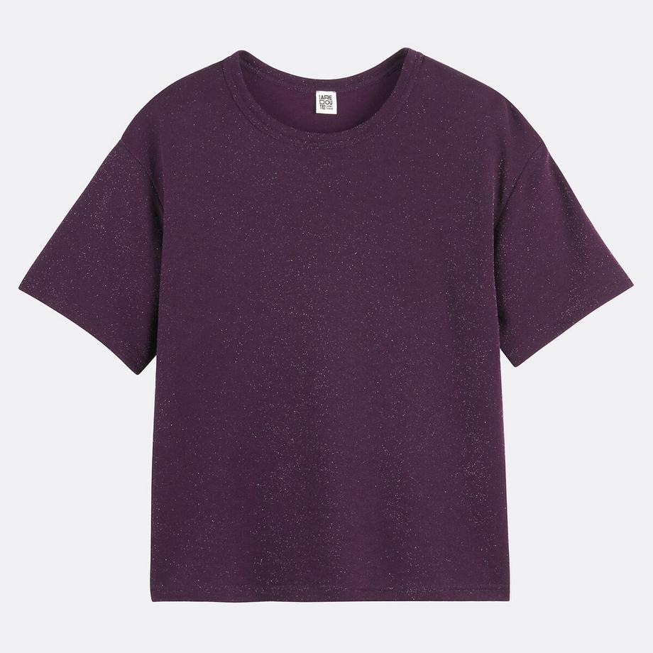La Redoute Collections T-shirt girocollo con paillettes  