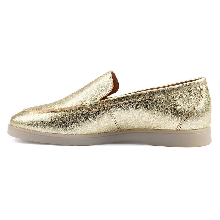 Andrea Sabatini Lilia Mocassins en Cuir Métallisé  