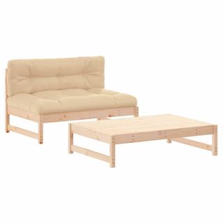 VidaXL Garten lounge set holz  