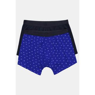 JP1880  Lot de 2 boxers FLEXNAMIC®, tissu OEKO-TEX, caleçons - jusqu'au 7&nbsp;XL 