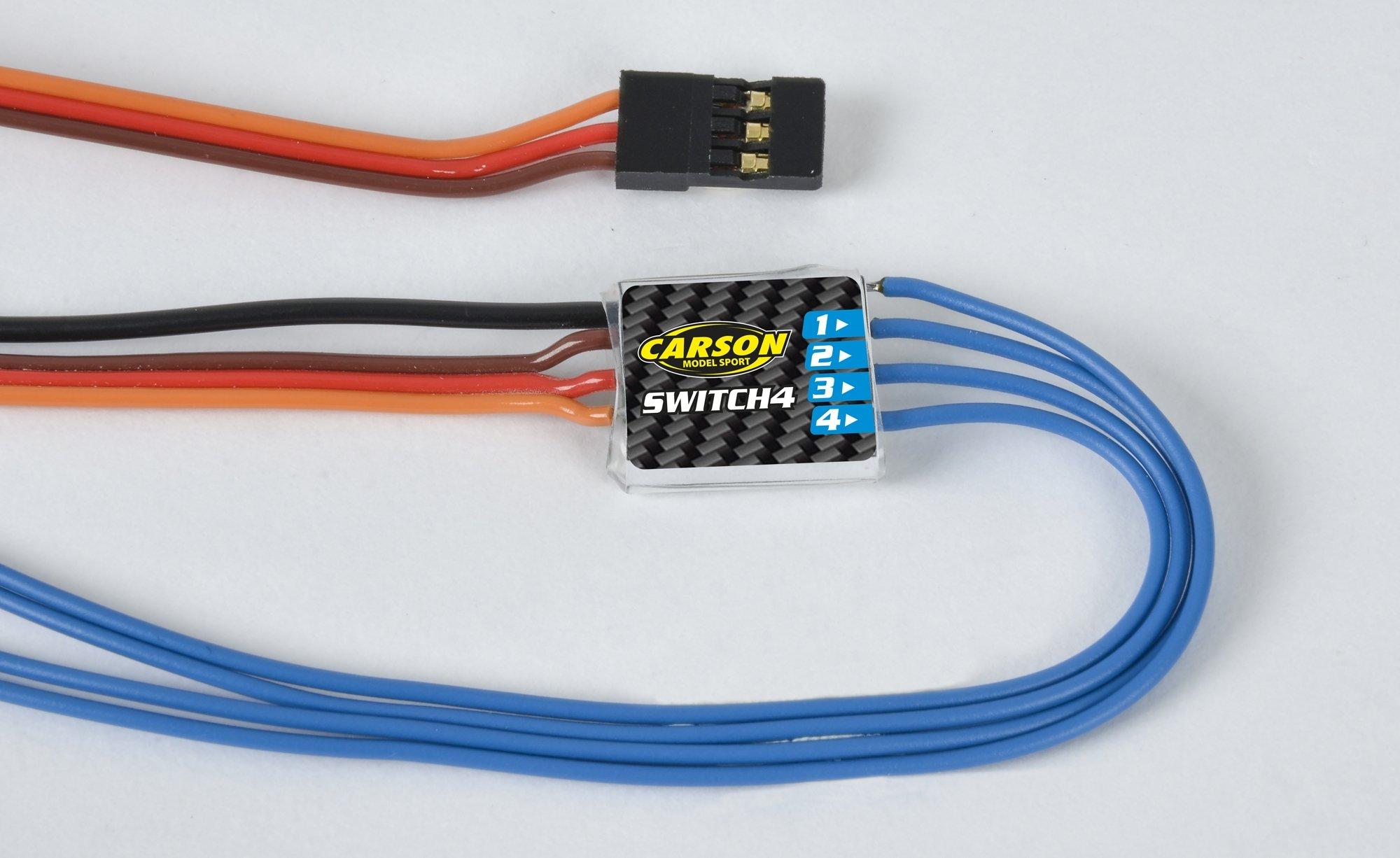 Carson  Carson 500503061 RC-Modellbau ersatzteil & zubehör Schaltermodul 
