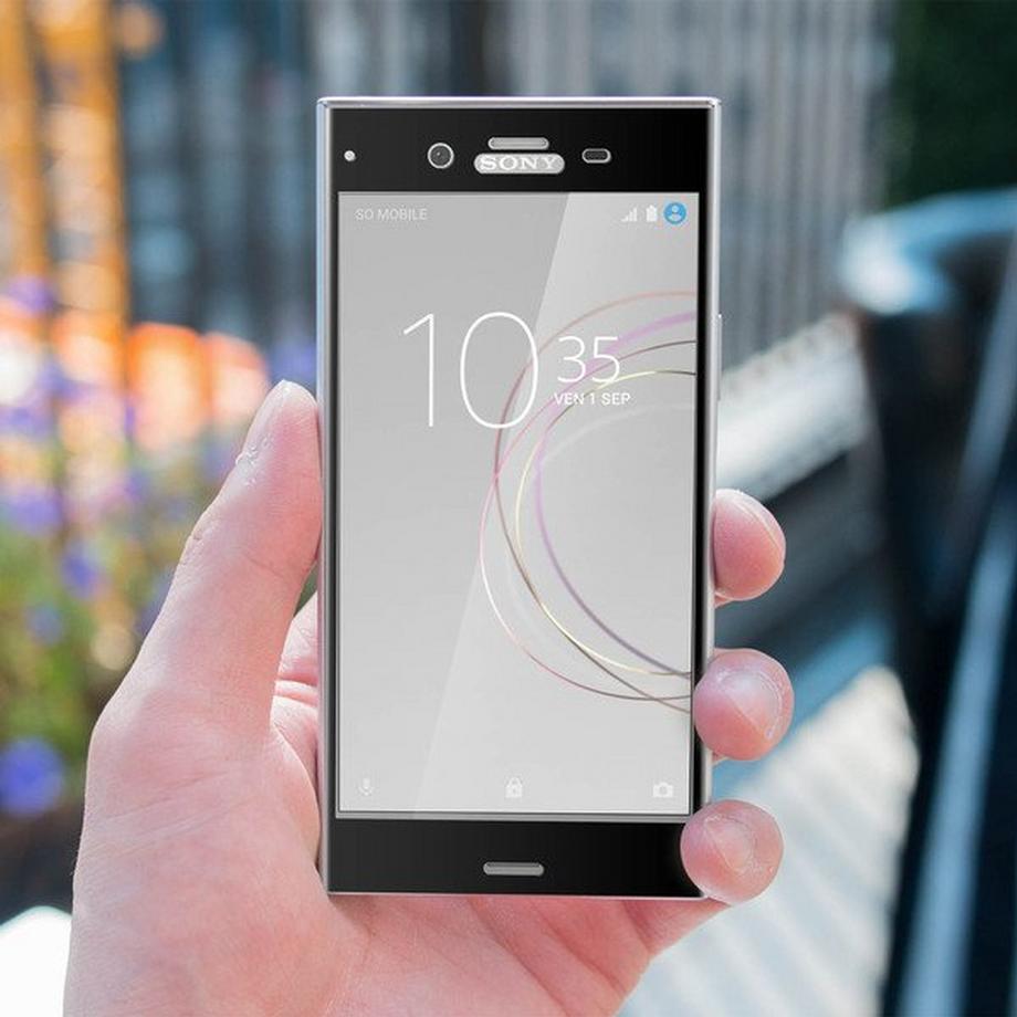 Avizar  Displayschutz Sony Xperia XZ1 Schwarz 