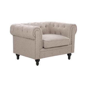 Fauteuil en Polyester Traditionnel CHESTERFIELD