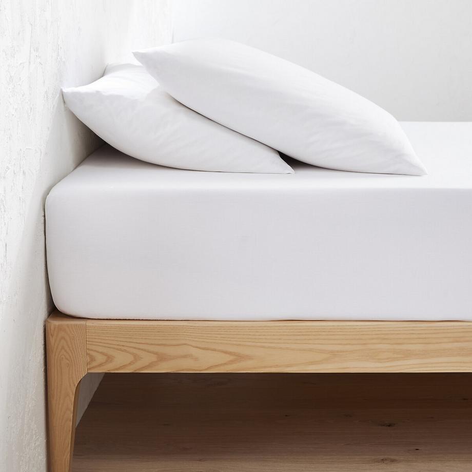 La Redoute Intérieurs Scenario Drap Housse Uni Coton Bio  