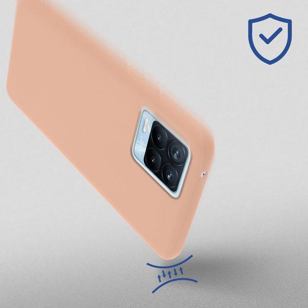 Avizar  Cover Realme 8 e 8 Pro Opaca rosa 