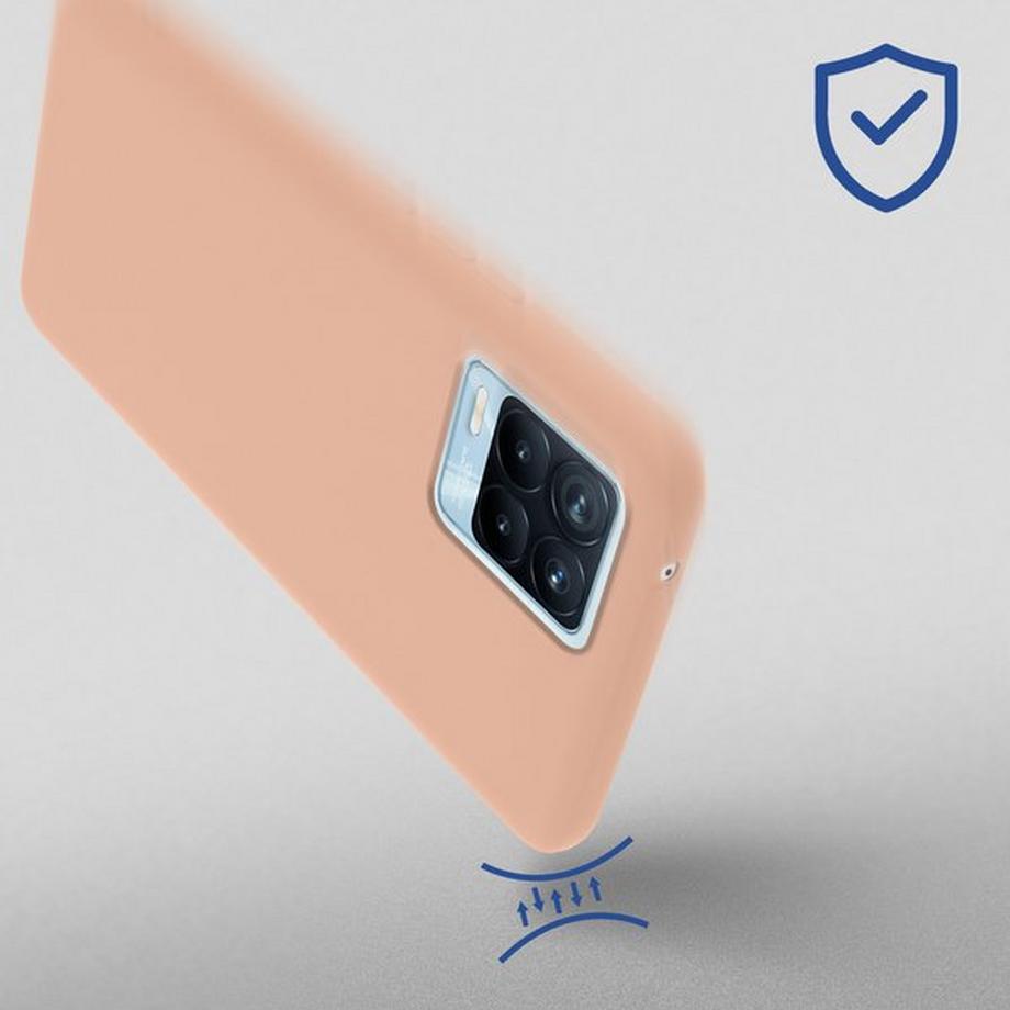 Avizar  Realme 8 Pro / 8 Gelhülle Zartrosa 