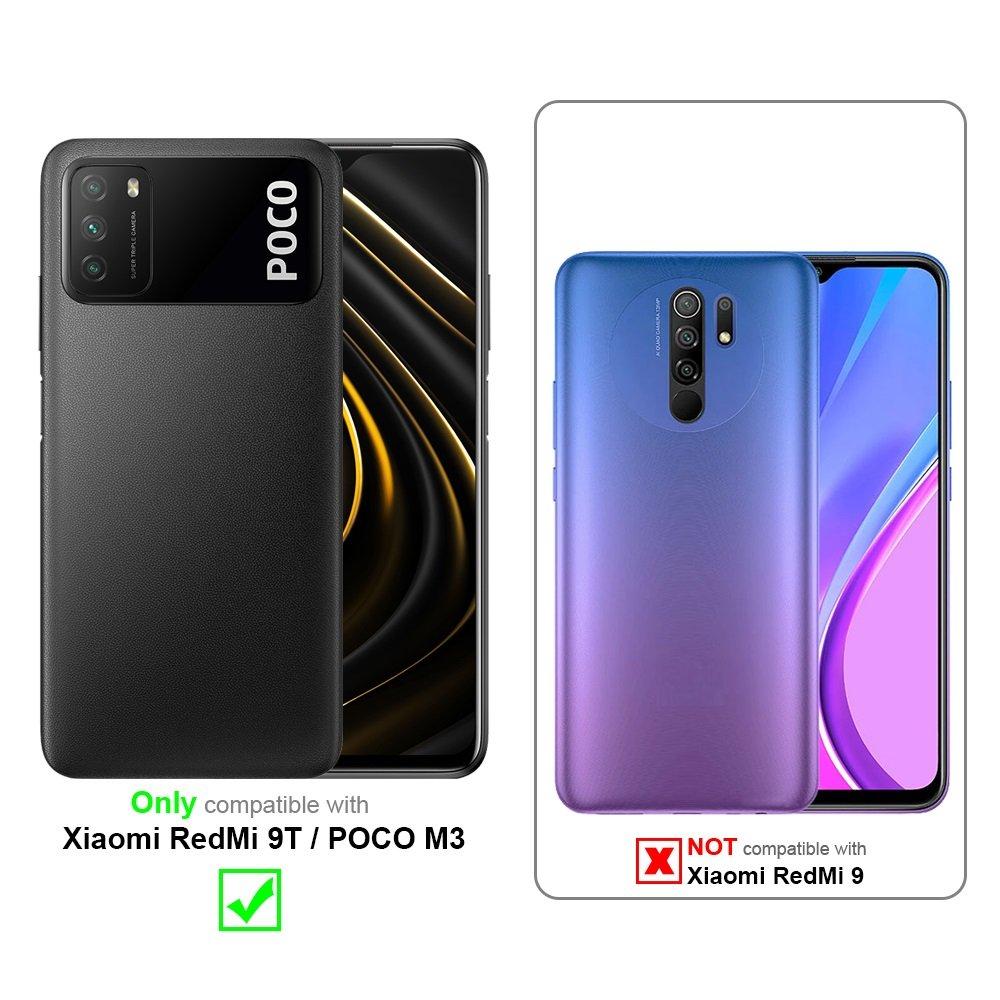 Cadorabo  Hülle für Xiaomi RedMi 9T  POCO M3 Magnetverschluss, Kartenfach 