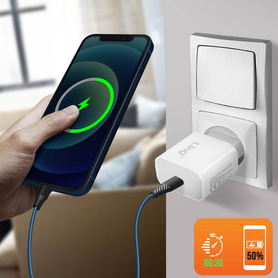Avizar  LinQ 20W USB-C Netzteil Weiß 