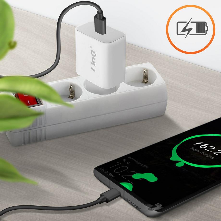 Avizar  LinQ 20W USB-C Netzteil Weiß 