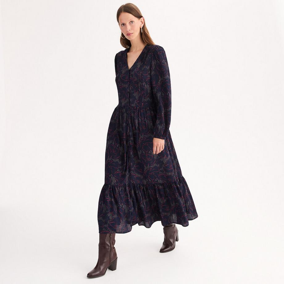 La Redoute Collections Abito Lungo Stampa Floreale  