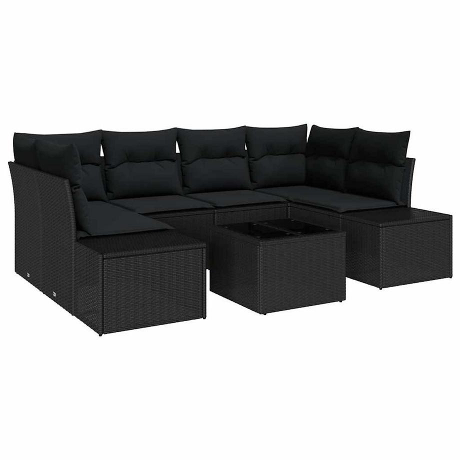 Set Divano da Giardino Polyrattan