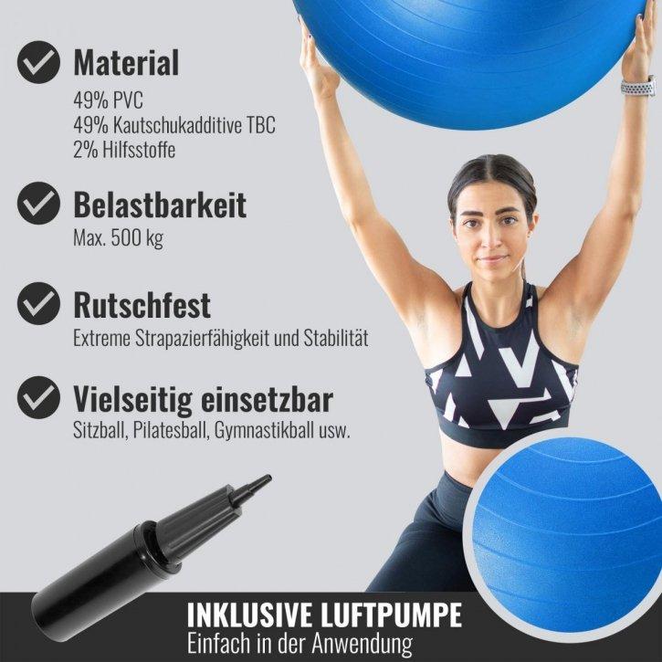 Image of Gymnastikball Unisex Blau 31cm