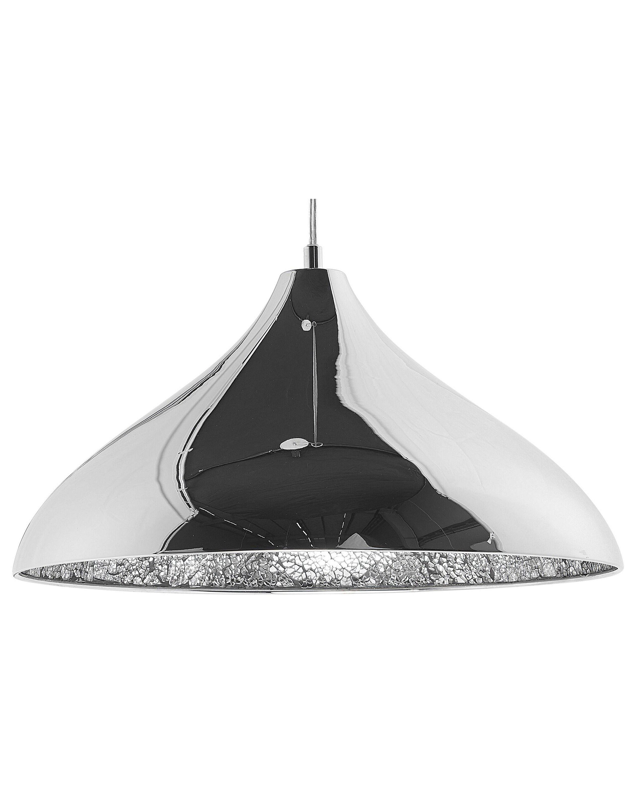 Beliani Lampe suspension en Métal Moderne ISKAR  