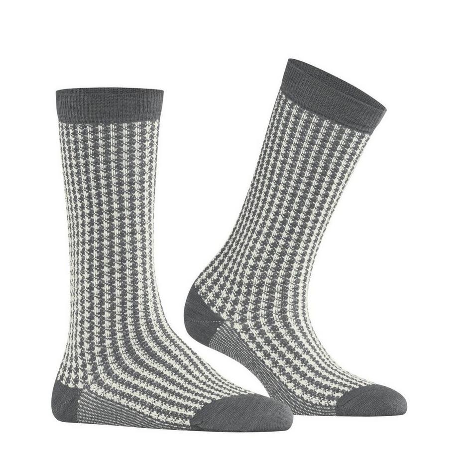 Burlington Pepita Pied-de-poule Chaussettes  