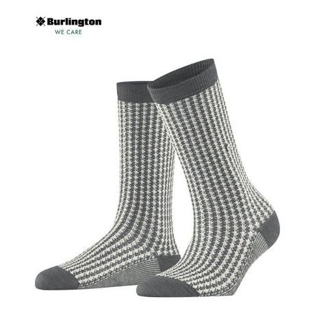 Burlington Pepita Hahnentritt Socken  