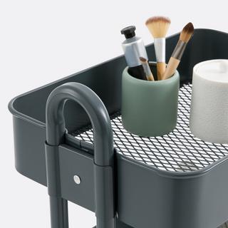 SO'HOME Desserte en métal acier à roulettes  