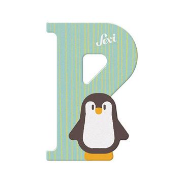 Buchstaben Tiere P - Pinguin