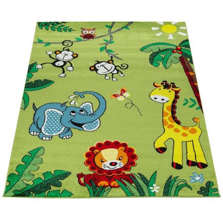 Paco Home Jungle du motif de motif de tapis pour enfants  