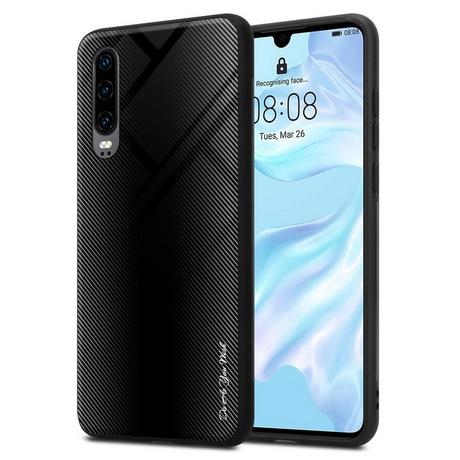 Cadorabo  Hülle für Huawei P30 Streifen Optik 