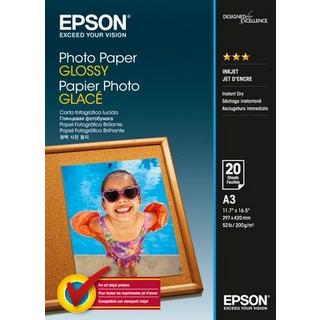 EPSON EPSON Photo Paper Glossy A3 S042536 InkJet 200g 20 Blatt  