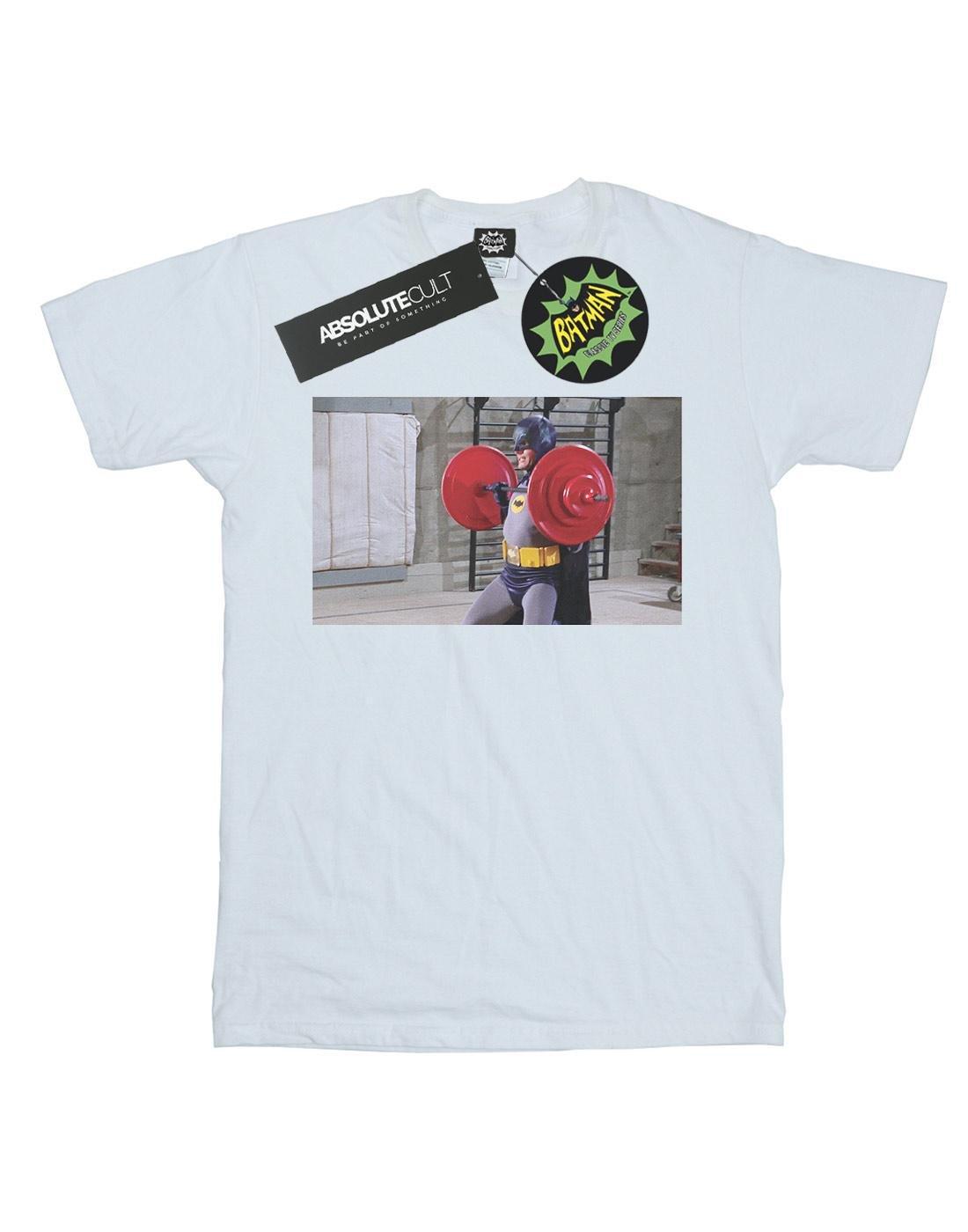 Image of Batman Tv Series Bat Gains Tshirt Damen Weiss M