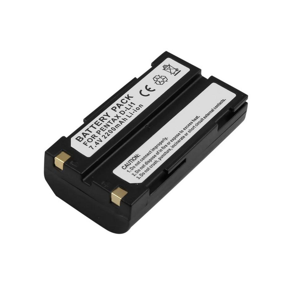 Avizar  Batteria per Pentax EI-D-Li1 Fotocamera Li-ion 7.4V 2200mAh 16.3Wh. 3Wh 