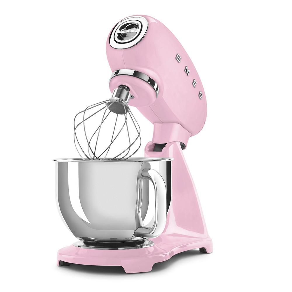 SMEG Smeg Impastatrice Full Color 50's Style – Rosa LUCIDO – SMF03PKEU  