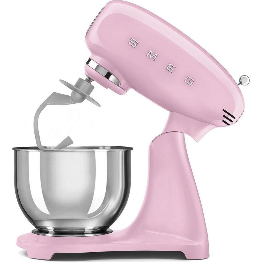 SMEG Smeg Impastatrice Full Color 50's Style – Rosa LUCIDO – SMF03PKEU  