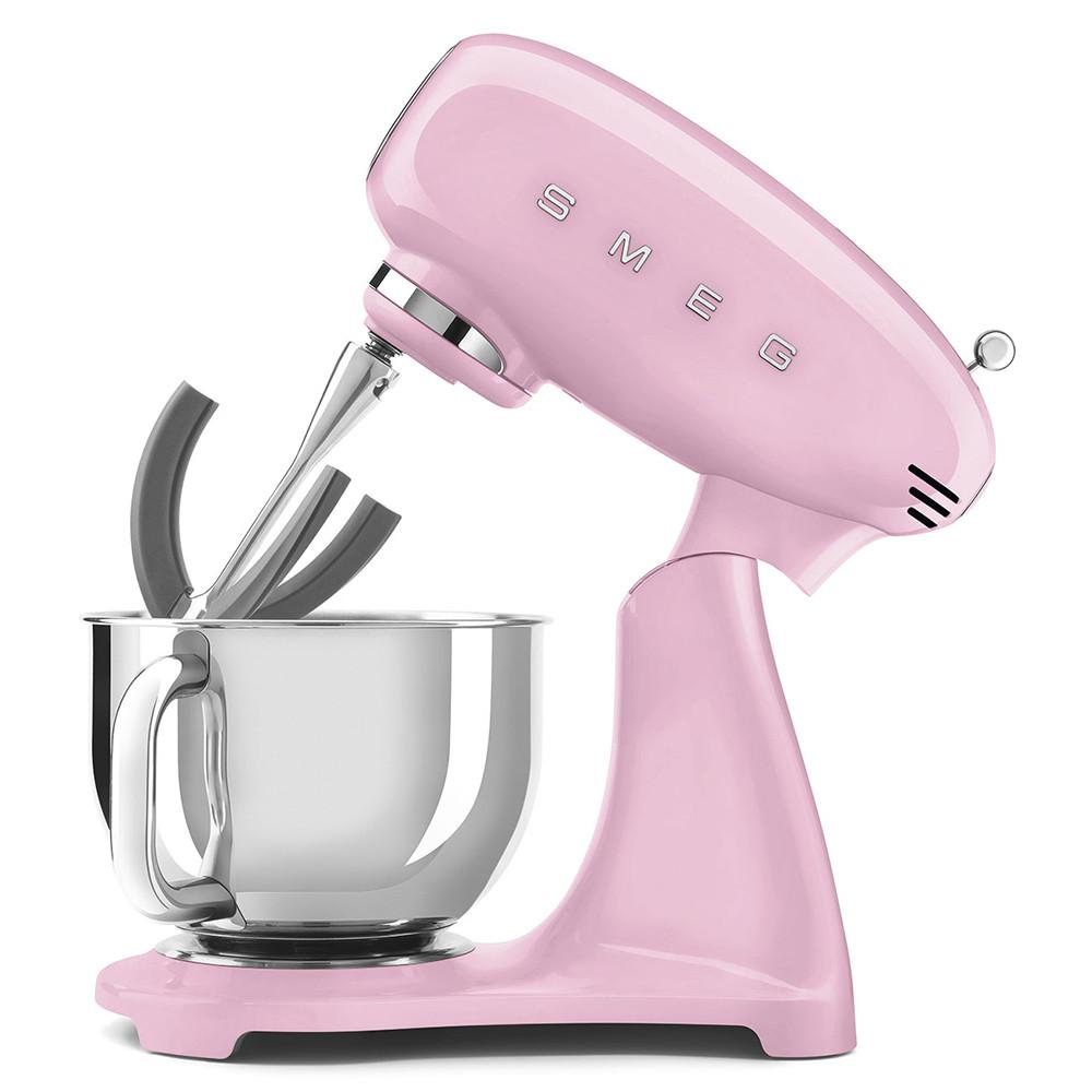 SMEG Smeg Impastatrice Full Color 50's Style – Rosa LUCIDO – SMF03PKEU  