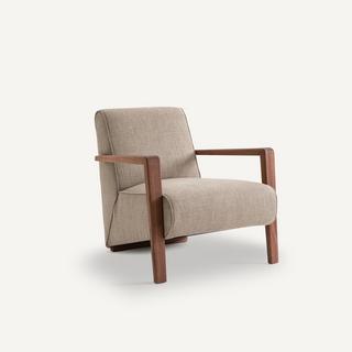 AM.PM Fauteuil viscose-lin chiné  