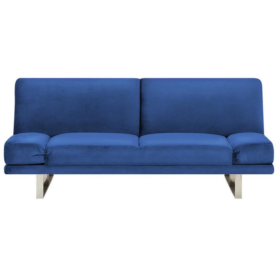 Beliani Schlafsofa aus Samtstoff  YORK  
