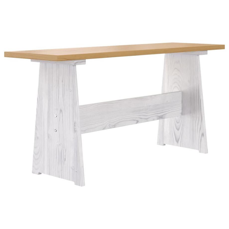 VidaXL Table à manger avec banc bois de pin  