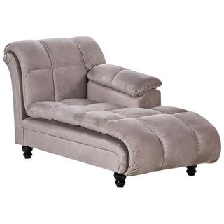 Beliani Chaiselongue aus Polyester Modern LORMONT  