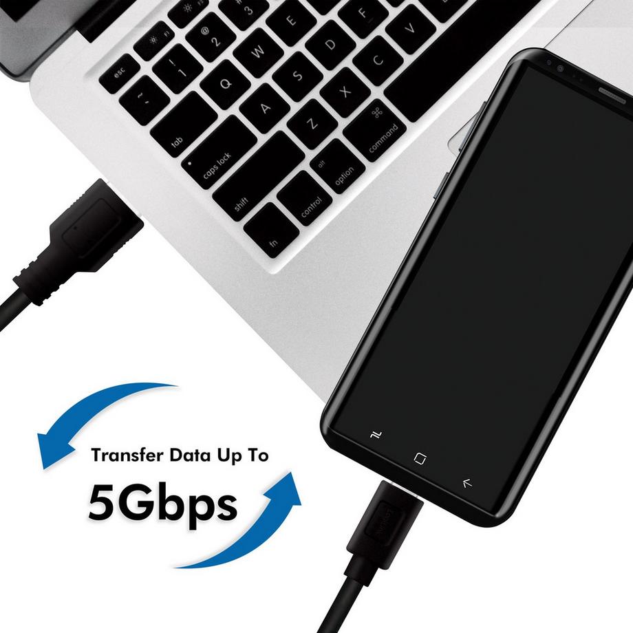 LogiLink  USB 3.2 Gen1 USB – USB-C 15 W 2 m 