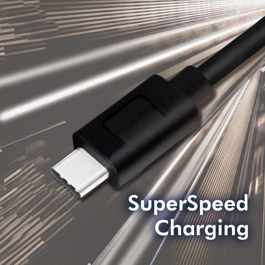 LogiLink  USB 3.2 Gen1 USB – USB-C 15 W 2 m 