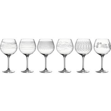 Rotweinglas Casella 630 ml, 6 Stück, Transparent