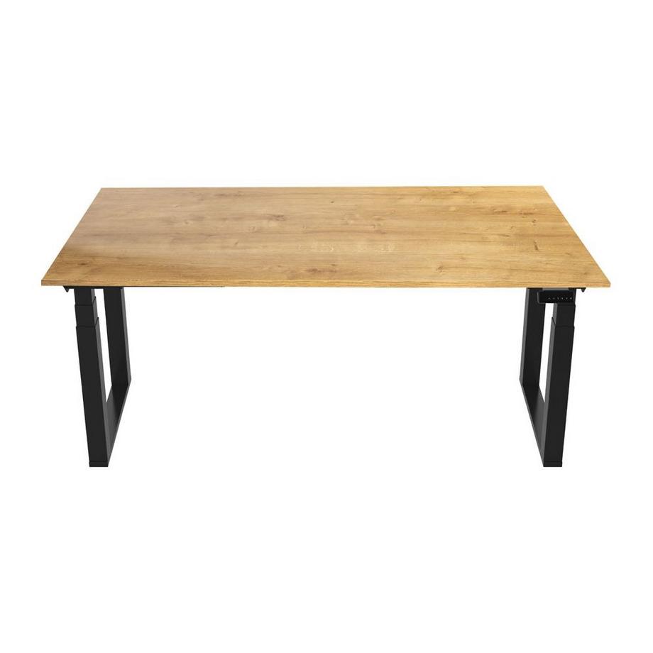 Contini  höhenverstellbarer Bürotisch 1.8x0.8m rechteckig Eiche|Gestell ET223Q 