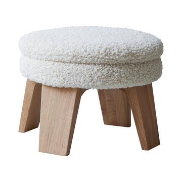 Pouf Himalaya en chêne massif Mattak