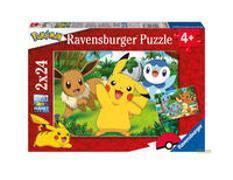 Image of Puzzle Pikachu und seine Freunde (2x24)