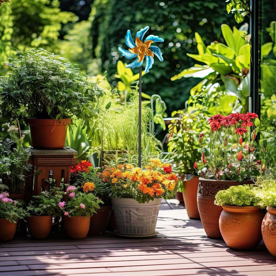 B2X  Windrad für den Garten 