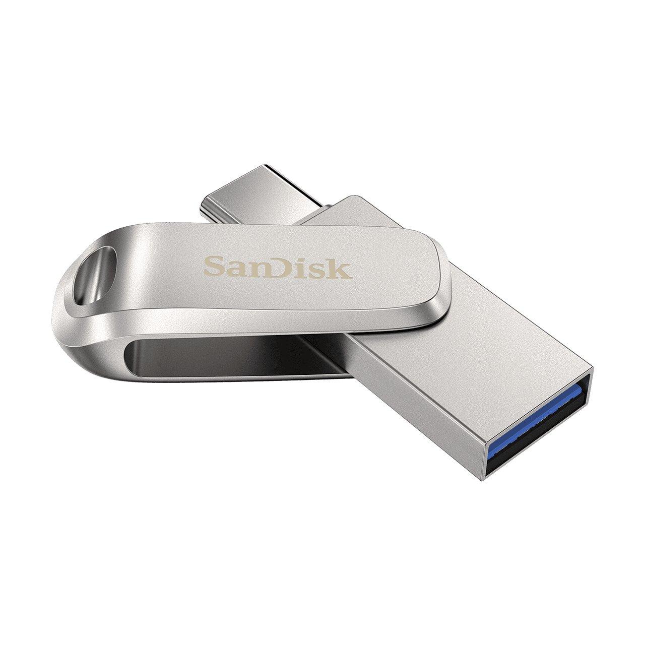 SanDisk  SanDisk Ultra Dual Drive Luxe unità flash USB 256 GB USB Type-A / USB Type-C 3.2 Gen 1 (3.1 Gen 1) Acciaio inox 