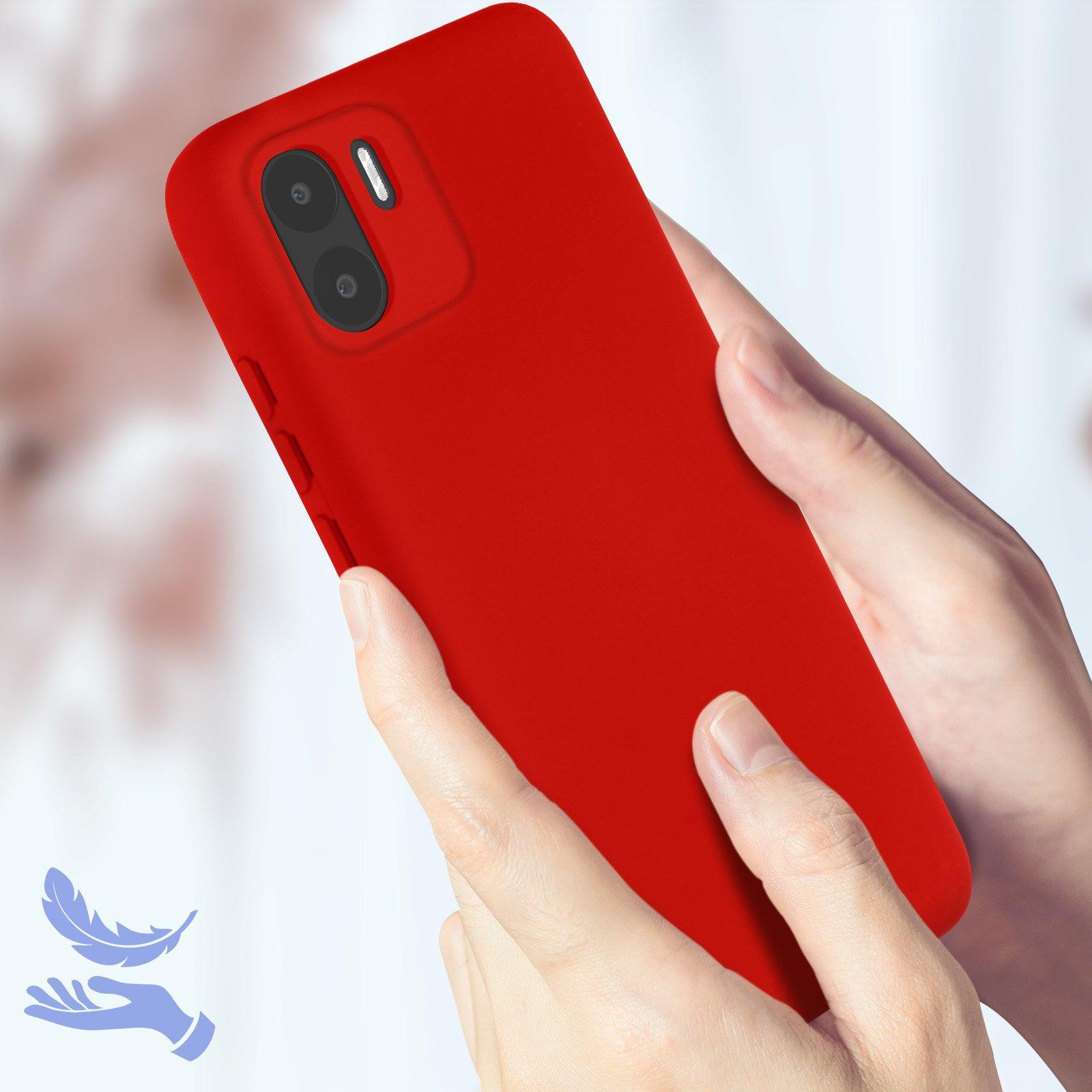 Avizar  Cover per Xiaomi Redmi A1 e A2 rossa 