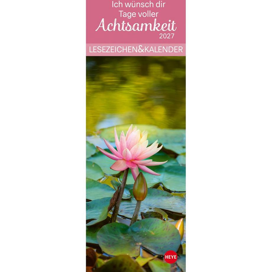 Lesezeichen Achtsam 2027