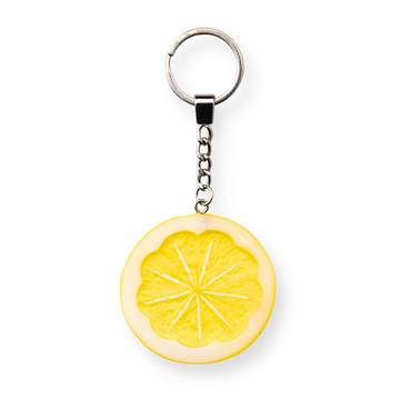 Porte-clés tranche de citron