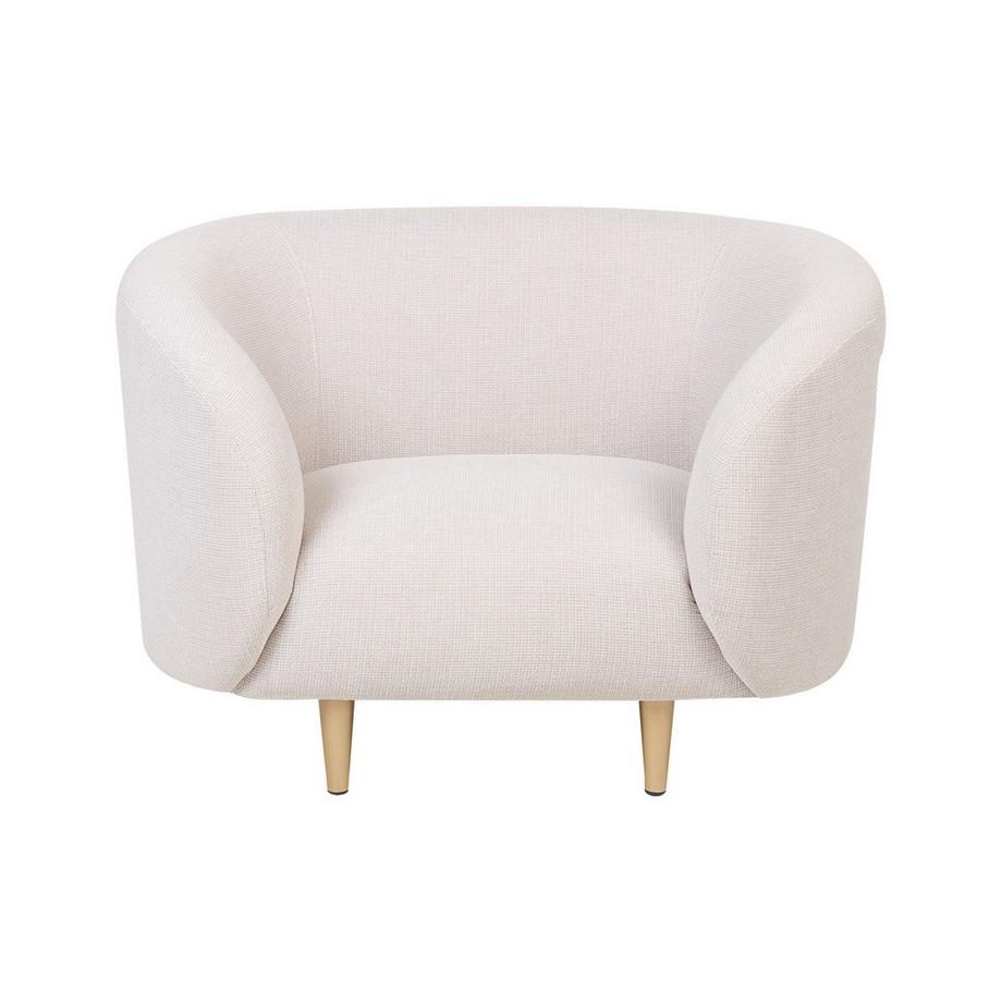 Beliani Sessel aus Stoff Klassisch LOEN  